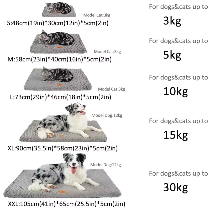 Orthopedic Memory Foam Pet Bed