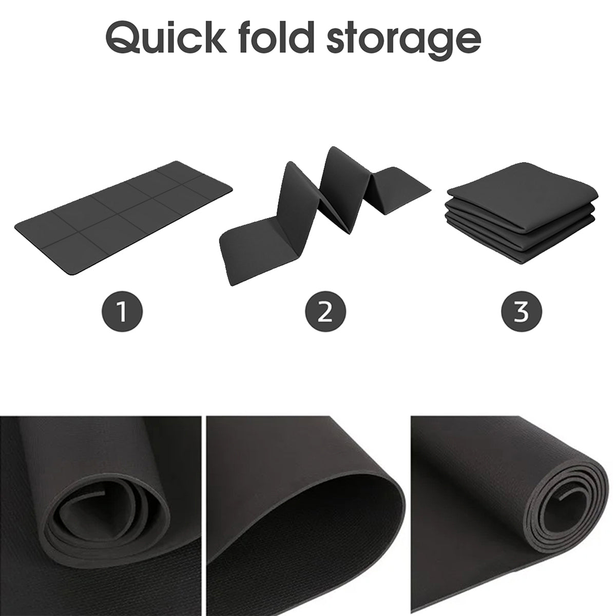 Non-Slip Yoga & Exercise Mat (6mm)