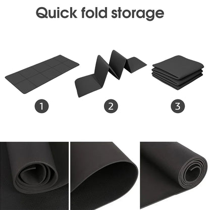 Non-Slip Yoga & Exercise Mat (6mm)