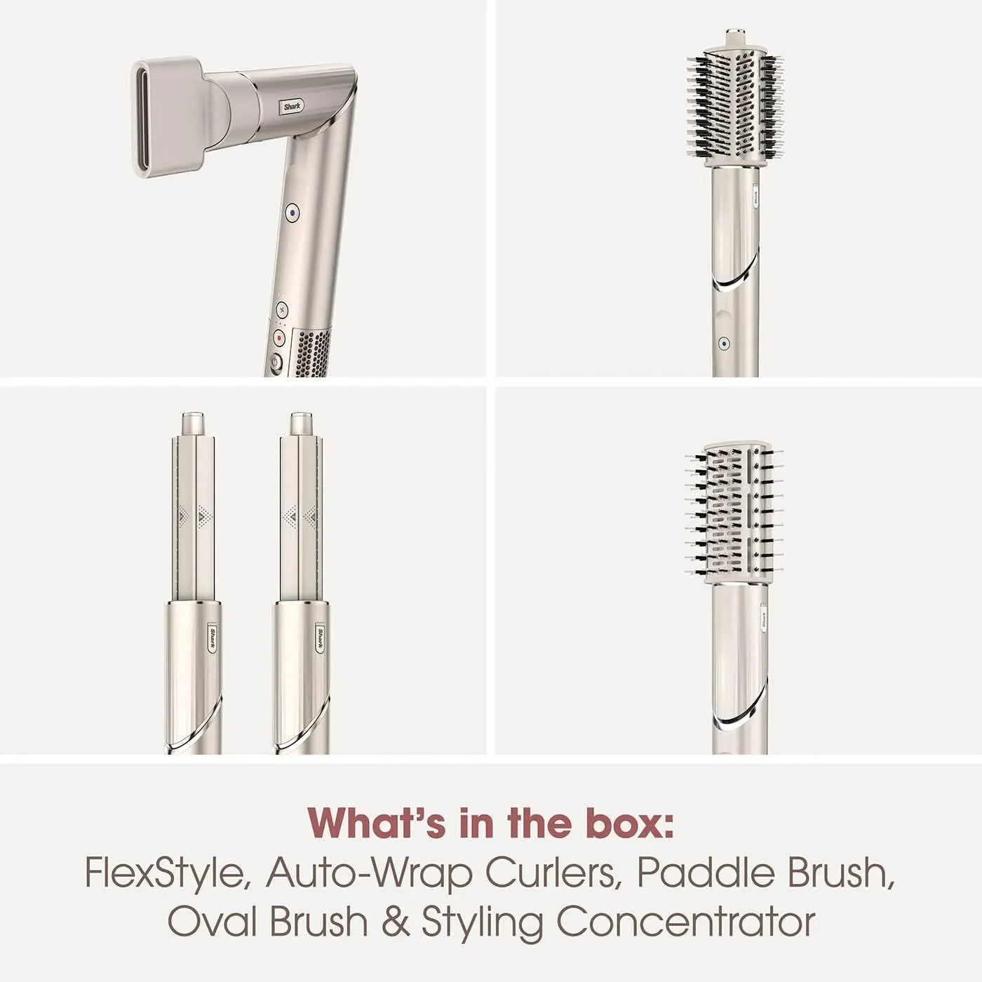 Shark Flexstyle HD430 Negative Ion Hair Dryer 5-in-1 Multi-function Automatic Hair Curler Hair High-speed Hair Dryer