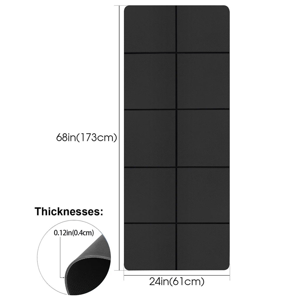Non-Slip Yoga & Exercise Mat (6mm)