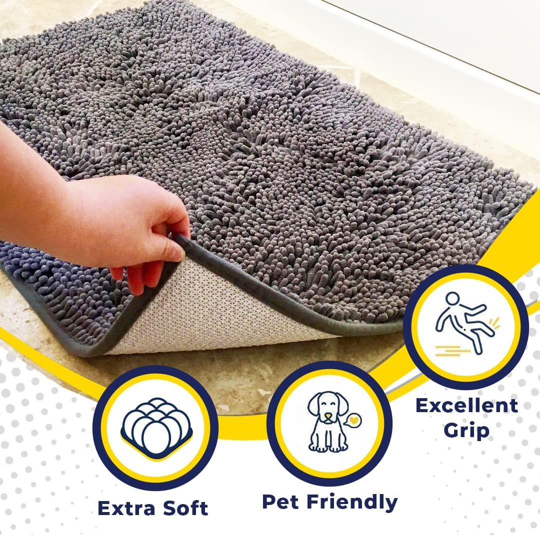 Quick-Dry Microfiber Bath Mat