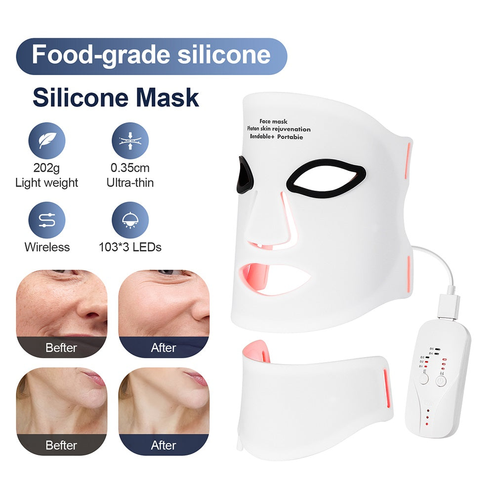 Red Light Therapy Face Mask
