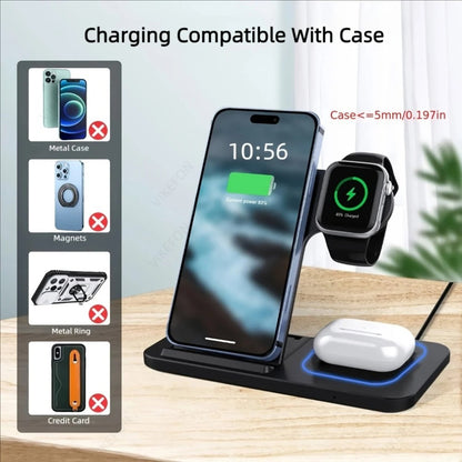 3-in-1 Wireless Charging Pad