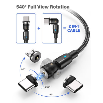 3-in-1 Magnetic Fast Charging Cable