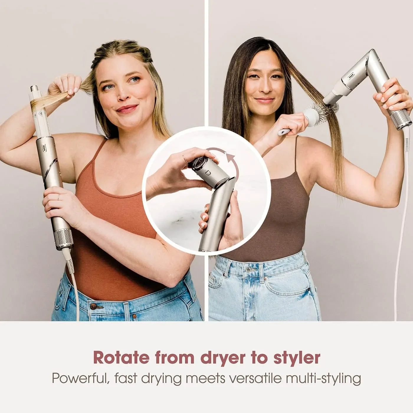 Shark Flexstyle HD430 Negative Ion Hair Dryer 5-in-1 Multi-function Automatic Hair Curler Hair High-speed Hair Dryer