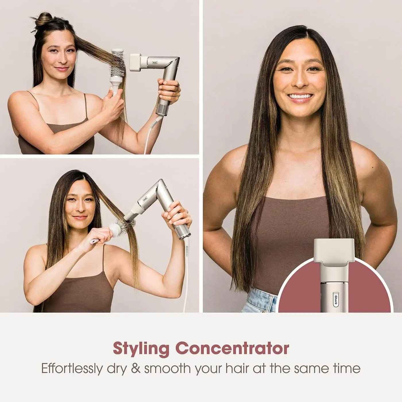 Shark Flexstyle HD430 Negative Ion Hair Dryer 5-in-1 Multi-function Automatic Hair Curler Hair High-speed Hair Dryer