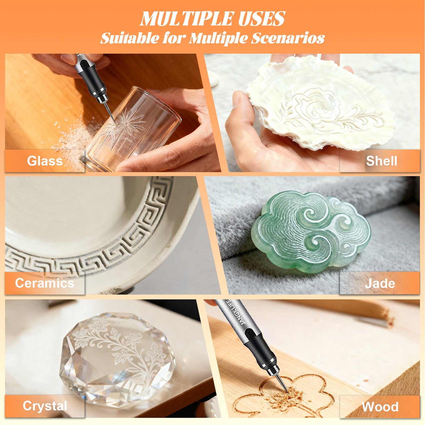 Handheld Engraving Pen Kit
