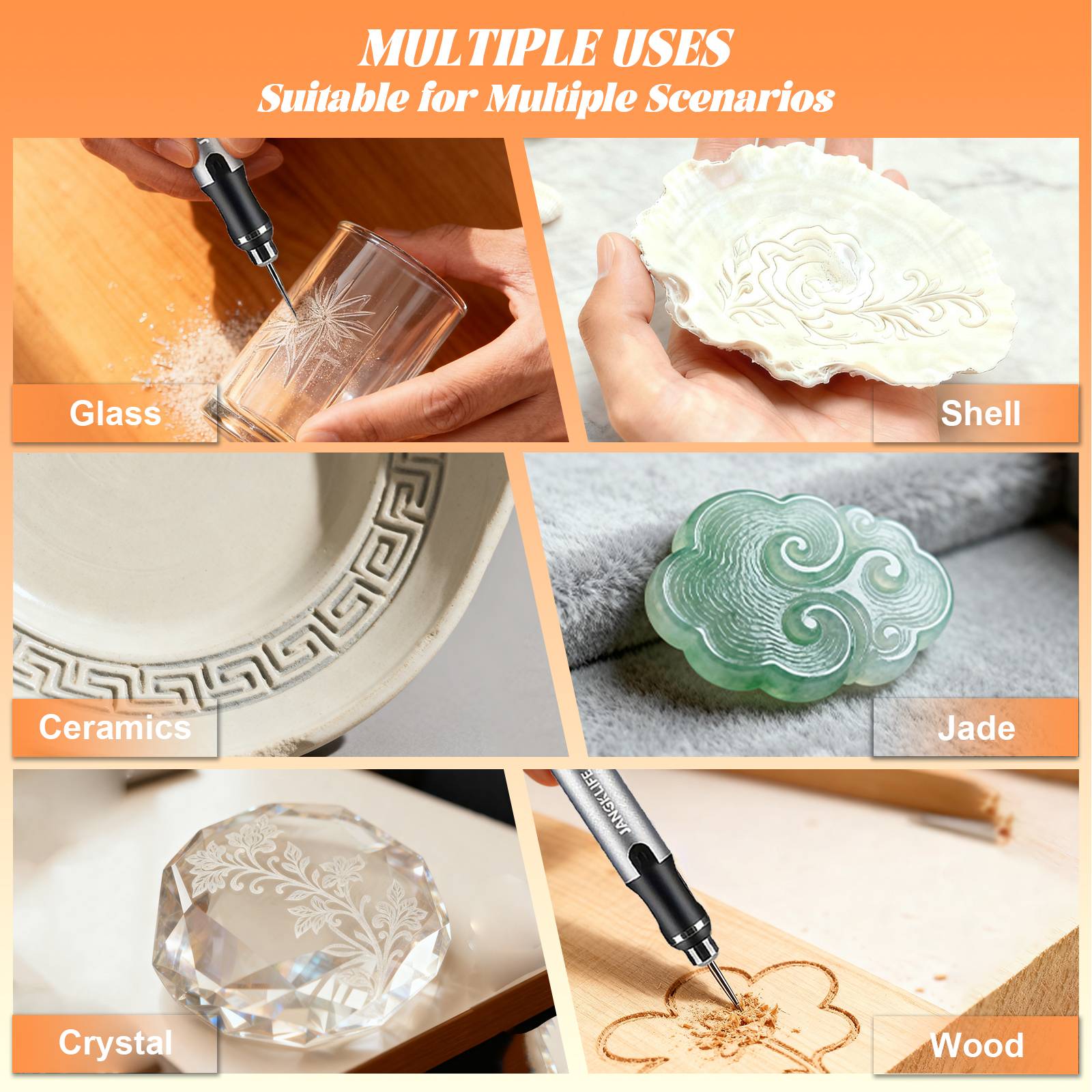 Handheld Engraving Pen Kit